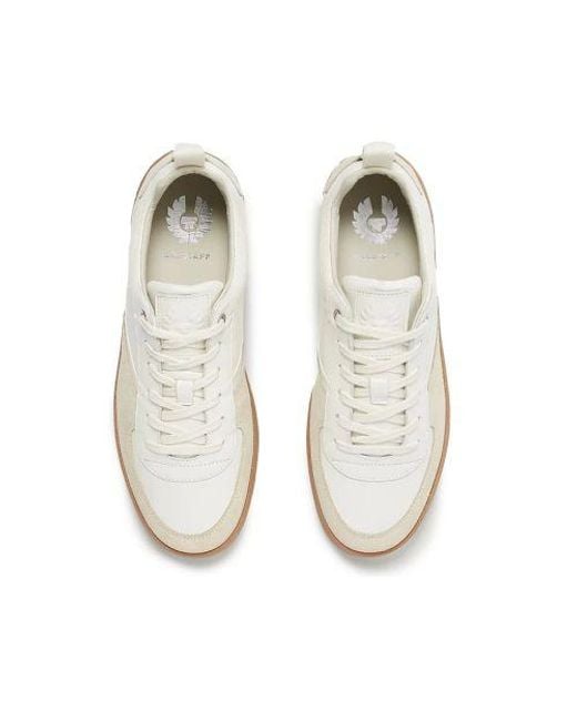Belstaff White Off Croft Trainer for men