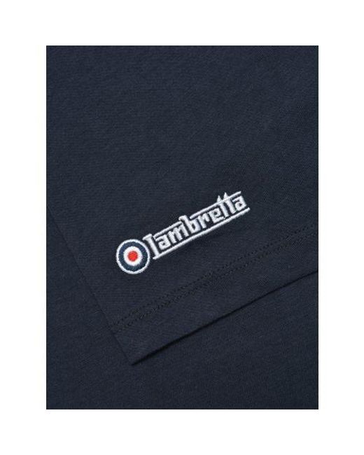Lambretta Blue Heritage Target T-Shirt for men