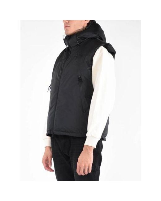 OUTHERE Black Ripstop Gilet for men