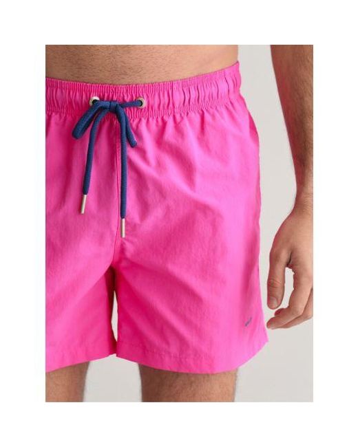 Gant Pink Bold Swim Short for men