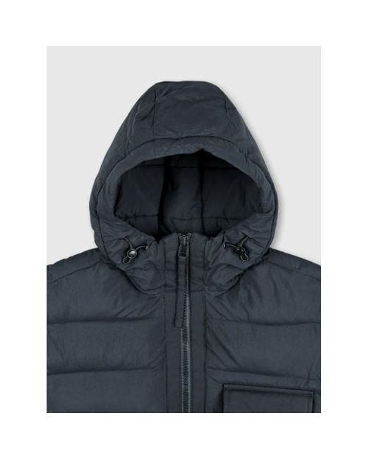 Pretty Green Black Pretty Oracle Quilted Jacket for men