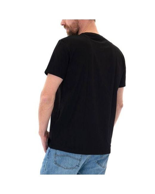 Armani Exchange Black Regular Fit T-Shirt for men