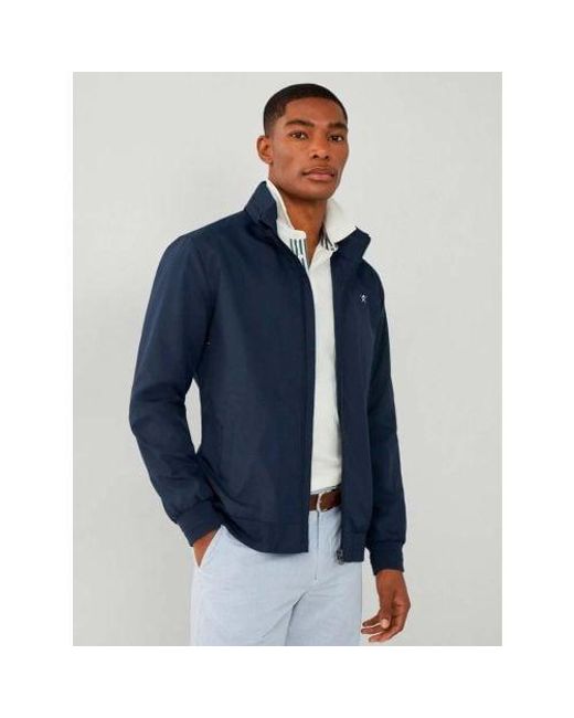 Hackett Blue Heritage Windbreaker Jacket for men