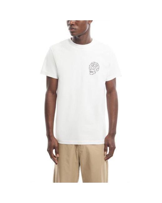 Deus Ex Machina White Venice Skull T-Shirt for men