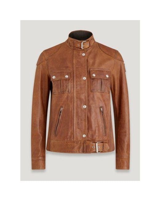 Belstaff Blue Cork Legacy Gangster Jacket