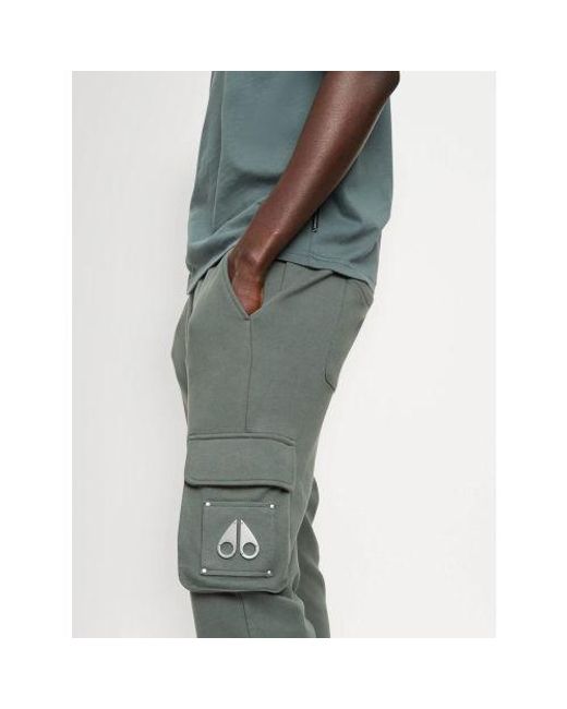 Moose Knuckles Green Forest Hill Hartsfield Cargo Jogger for men