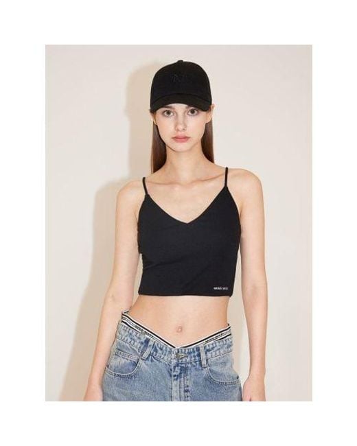 Miss Sixty Black Knitted Tube Top