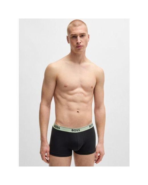 Boss Blue Assorted 3-Pack Power Trunk for men