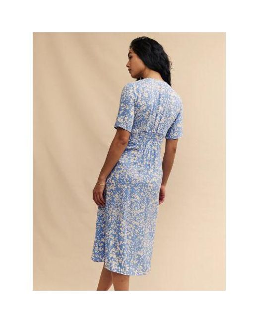 Nobody's Child Blue Alexa Midi Dress