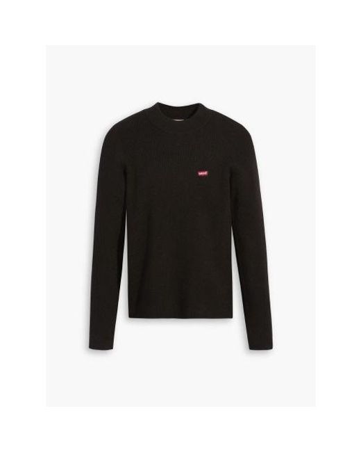 Levi's Black Caviar Rib Crew Sweater
