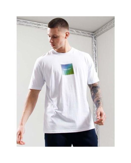 Marshall Artist White Linear Box T-Shirt for men