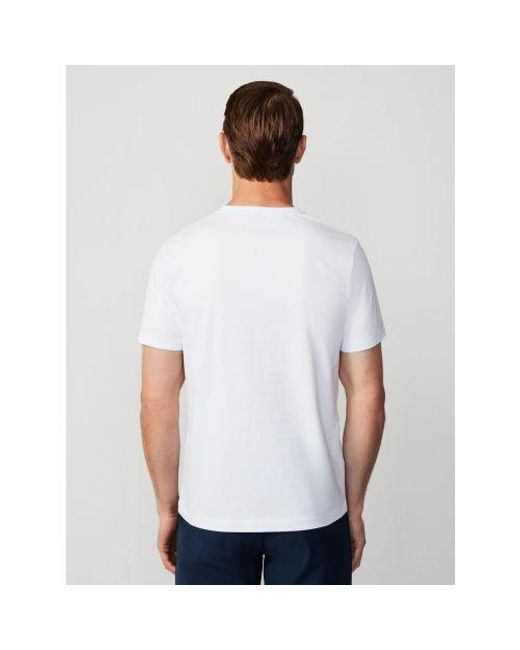 Hackett White Essential Box T-Shirt for men