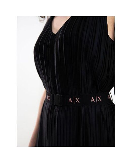 ARMANI EXCHANGE Black Branded Dress