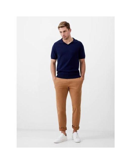 French Connection Blue Resort Polo Shirt for men