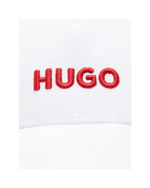 HUGO White Jude-Bl Cap for men