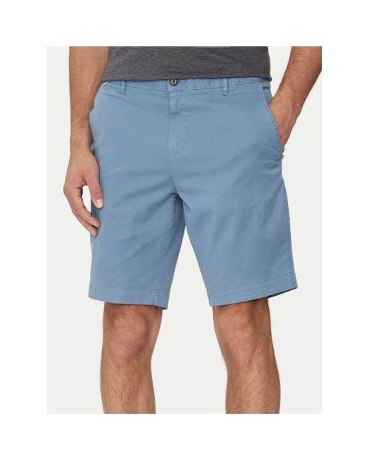Boss Blue Light Pastel Slim Fit Slice Short for men