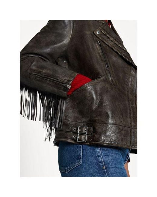 Belstaff Red Burnt Oak Ferrous Jacket