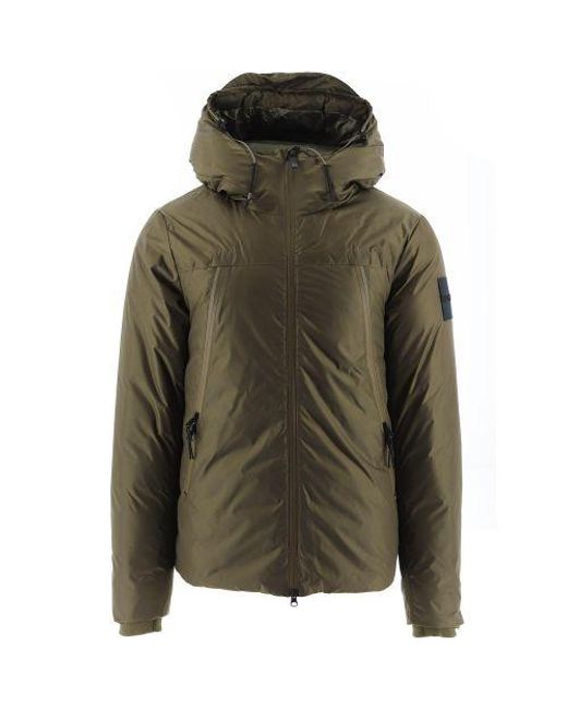 OUTHERE Green Dark Ripstop Jacket for men