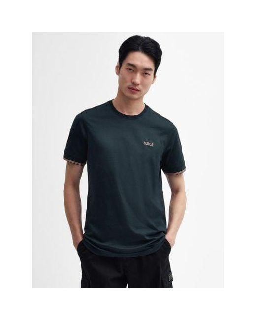 Barbour Black Forest River Philip Tip Cuff T-Shirt for men