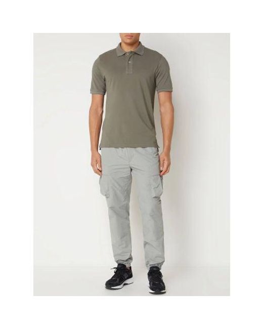 Parajumpers Gray Thyme Gangapuma Polo Shirt for men