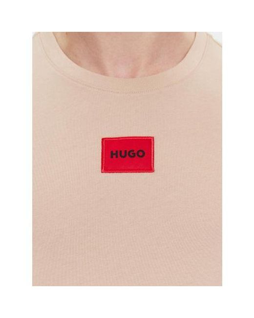 HUGO Natural Medium Diragolino212 T-Shirt for men