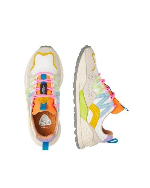Flower Mountain Natural Multicolour Washi Trainer