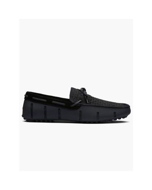 Swims Black The Woven Driver for men
