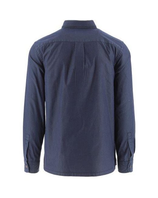 Paul Smith Blue 2 Pocket Casual Shirt for men
