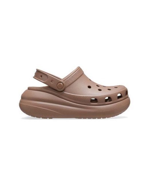 CROCSTM Brown Latte Crush Clog