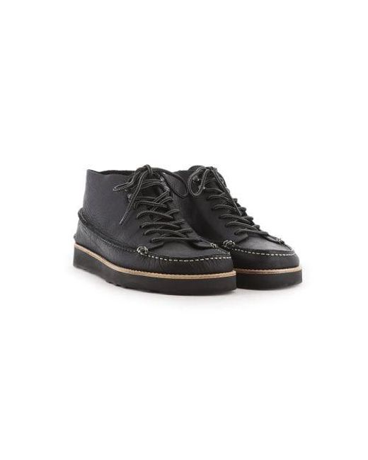 Yogi Footwear Black Fairfield Leather Eva Sole Boot for men