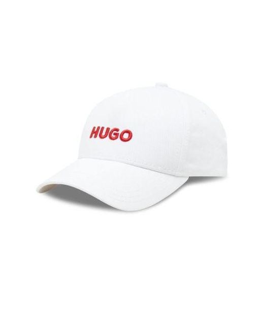 HUGO White Jude-Bl Cap for men