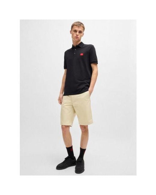 HUGO Natural Open Darik241 Regular Slim Leg Short for men