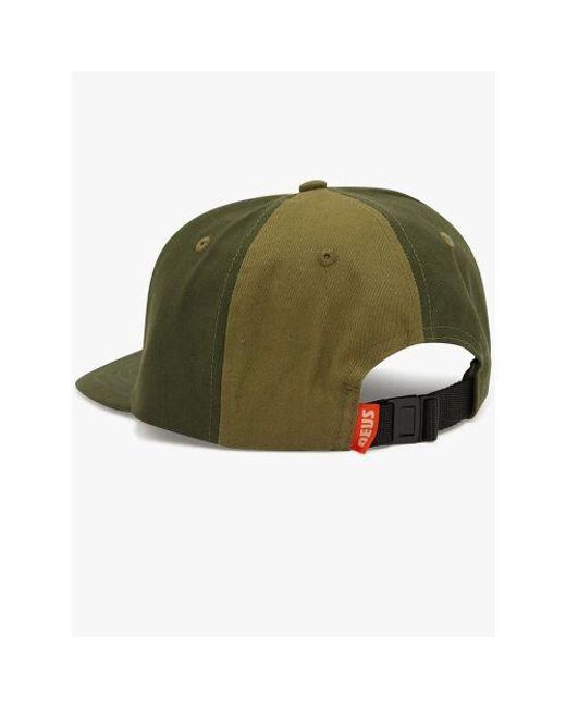 Deus Ex Machina Green Raskol Cap for men