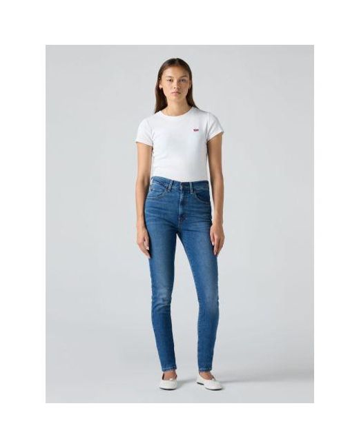 Levi's Blue Run The World Retro High Skinny Jean