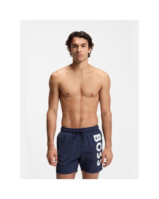 Boss Blue Octopus Swim Short for men
