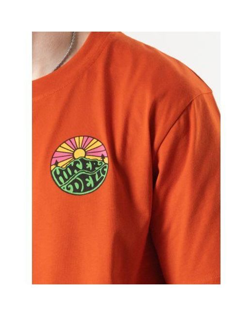 Hikerdelic Red Paprika Original Logo T-Shirt for men