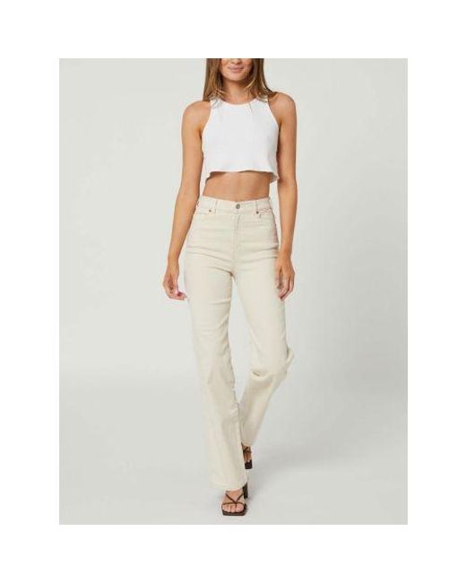 Dr. Denim Natural Loom-State Moxy Straight Jean