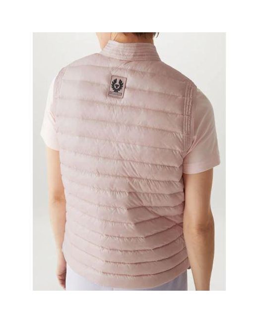 Belstaff Pink Chalk Stella Gilet