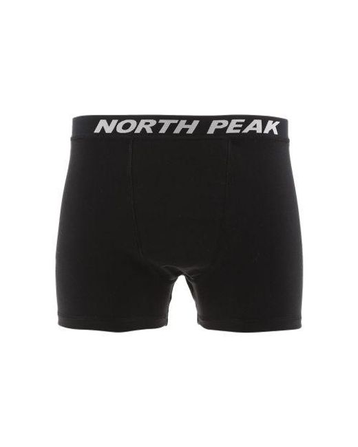 North Peak Black Amble 3-Pack Boxer for men