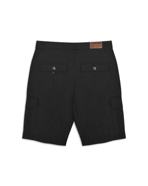 Lambretta Black Cargo Short for men