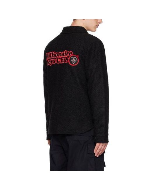 BBCICECREAM Black Outdoorsman Overshirt for men