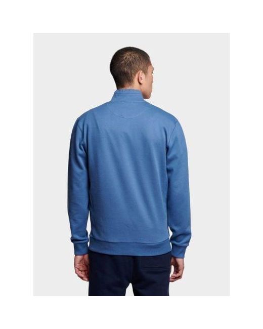 Penfield Blue Horizon Washed Funnel Sweatshirt for men
