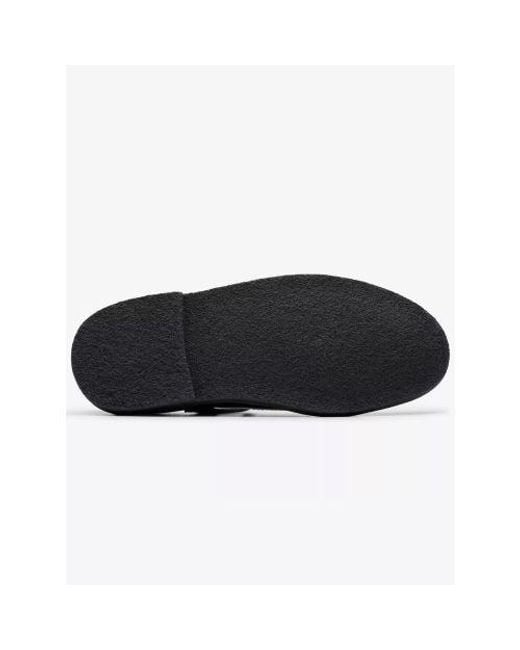 Clarks Black Leather Desert Jane Shoe