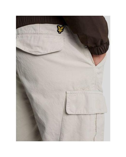 Lyle & Scott White Cove Cargo Short for men