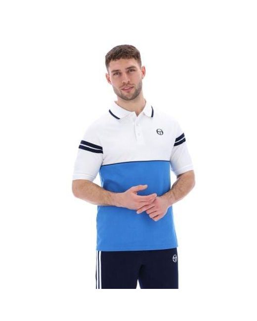 Sergio Tacchini Blue Palace Cambio Polo Shirt for men