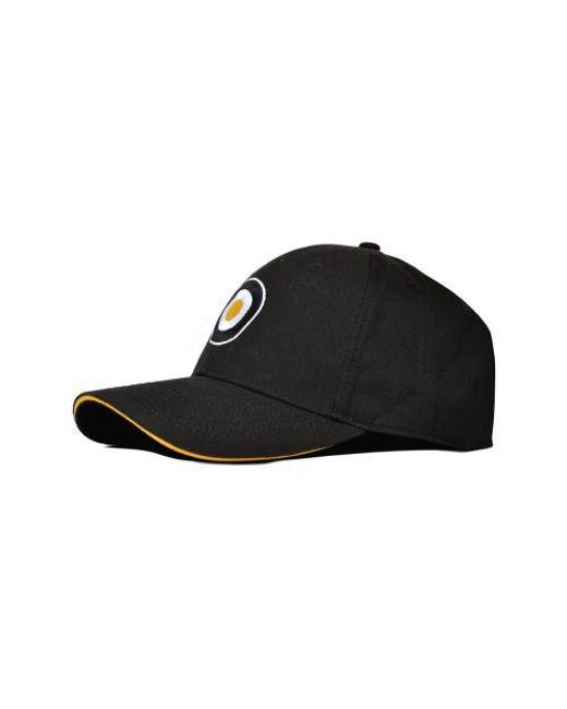 Lambretta Black Target Cap for men