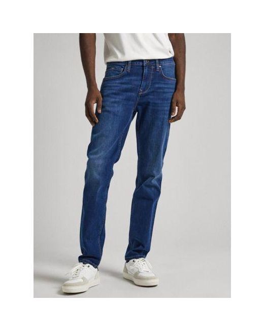 Pepe Jeans Blue Denim Slim Jean for men