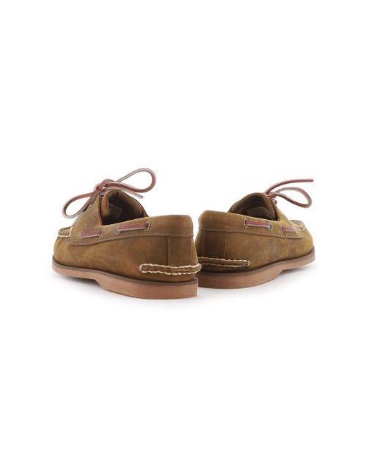 Timberland Brown Classic Boat Shoe for men