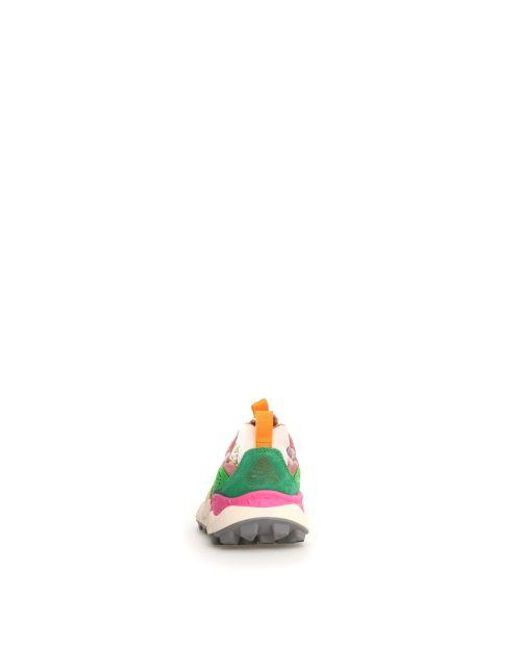 Flower Mountain White Multi Yamano 3 Trainer