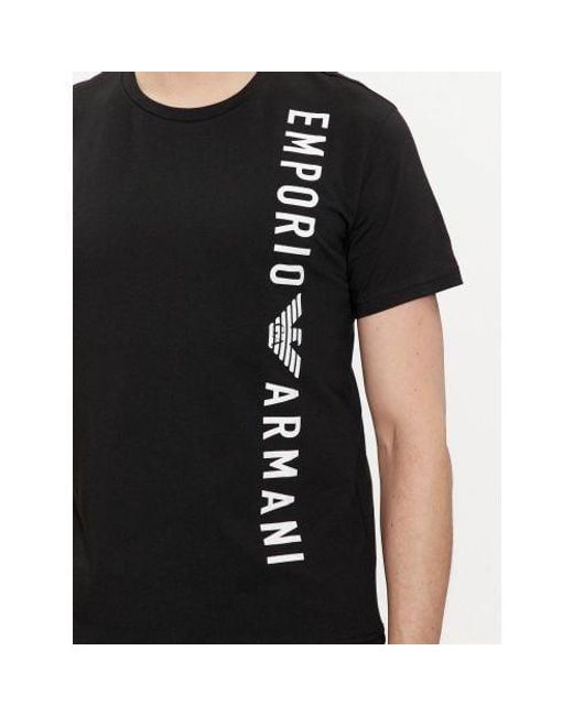 Emporio Armani Black Linea T-Shirt for men